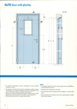 Műszaki segédlet – Ipari beltéri ajtók beépítési rajzok | Beltéri ajtó