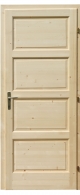 lucfenyő tömörfa beltéri ajtó típusok